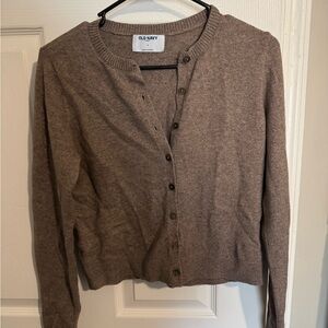 Old Navy Women's Brown Cardigan Sweater